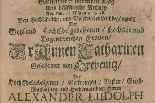 Digitalisierung von im VD17 nachgewiesenen unikalen Drucken der Forschungsbibliothek Gotha