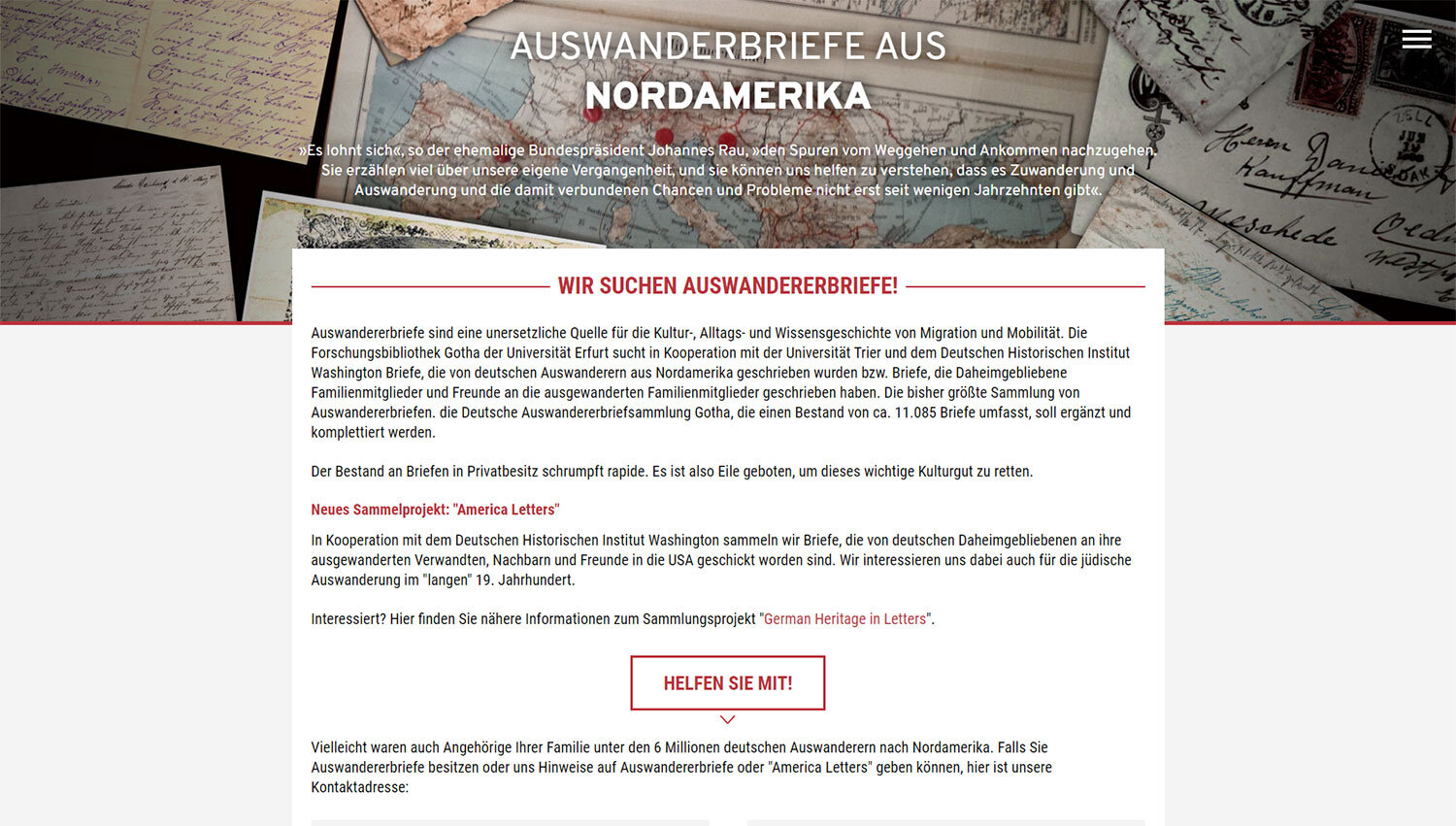 Auswandererbriefe